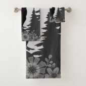 Cerf avec grand rack hors forêt (En situation)