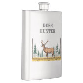 Cerf blanc dans la fiole de chasseur de champ (Droite)