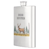 Cerf blanc dans la fiole de chasseur de champ (Gauche)