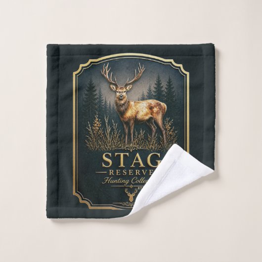 CERF – COLLECTION CHASSE (Gant de toilette)
