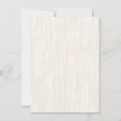 Cerf Crâne Antler Baby Shower Invitations (Dos)