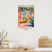 Cerf dans la baignoire affiche drôle, impression d (Cuisine)