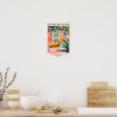 Cerf dans la baignoire Affiche drôle, Impression d (Cuisine)