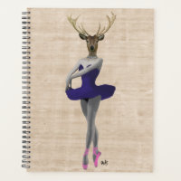 Cerf de ballet en bleu