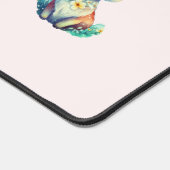 Cerf de Bébé mignon avec Antlers et Fleurs (Coin)