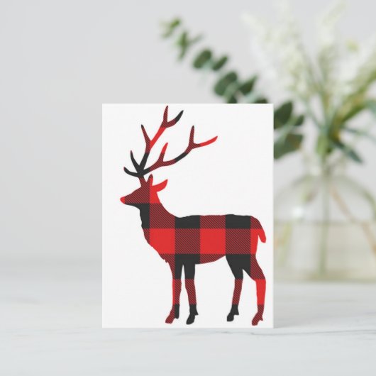 Cerf de buffle | Carte postale (Debout devant)