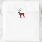 Cerf de buffle | Stickers Vacances (Sac)