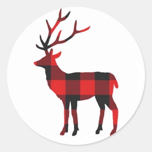 Cerf de buffle | Stickers Vacances (Devant)