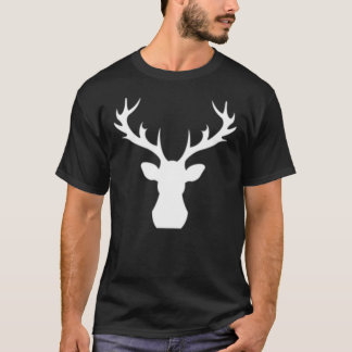Cerf de cerf en bois classique T-shirt Copie
