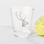 cerf de cerf en verre (Dos)