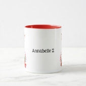 Cerf de Noël avec Mug Casquette vert (Centre)