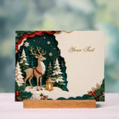 Cerf de Noël Forest Frame (Neutre)