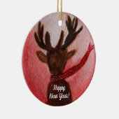 Cerf de Nouvel An Ornement (Droite)