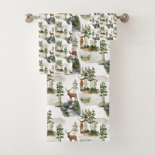 Cerf de pin rustique (En situation)