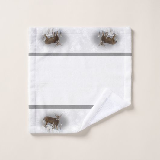 Cerf de Virginie (Gant de toilette)