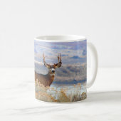Cerf de Virginie par la tasse de café du fleuve (Devant droit)