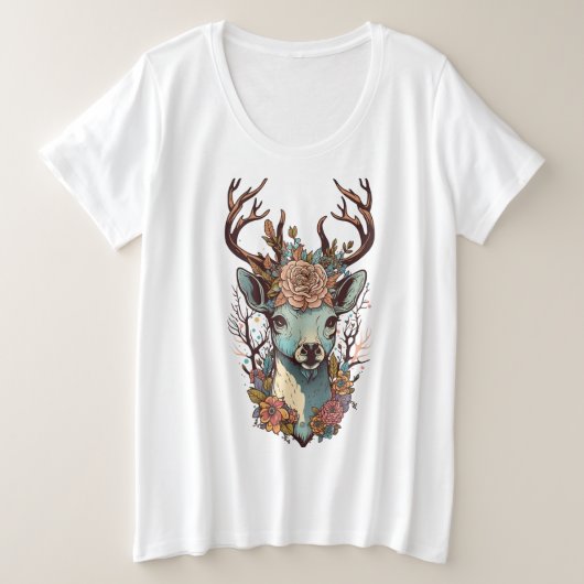 CERF EN FLEURS (Design devant)