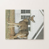 Cerf et Cottage - Puzzle (Horizontal)