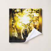 Cerf étonnant 01 (Gant de toilette)