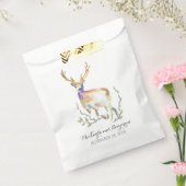 Cerf Mariage rustique Favoriser les sacs (Scellé)