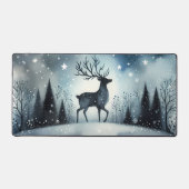 Cerf Nuit d'Hiver Étoilée (Recto)