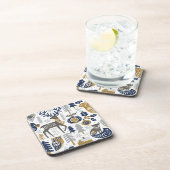 Cerf scandinave | Ensemble de Dessous de verre de  (Côté Droit)