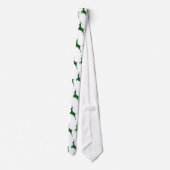 Cerf Vert Sur Cravate blanche (Dos)