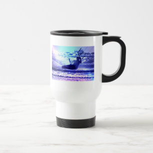 Cerf-volant surfant la tasse en plastique de