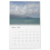 Cerf-volant surfant le calendrier 2009 (Feb 2027)