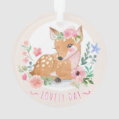 Cerfs Belle Journée Dehors Parmi De Belles Fleurs (dos)