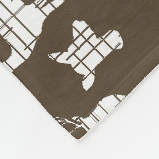 Cerfs communs rustiques blancs sur la couverture (Coin)