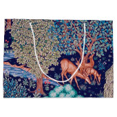 Cerfs dans la forêt, William Morris Grand sac cade (Dos)