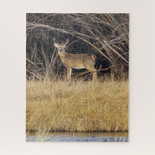 Cerfs dans le fourré puzzle (Vertical)