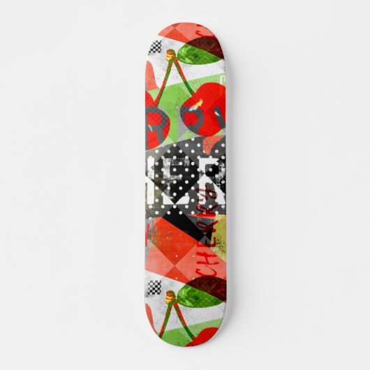 Cerise aestghetic superbe skateboard (Devant)