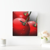 Cerise avec horloge murale à mâcher (Maison)