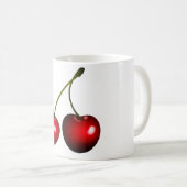 Cerise Café Mug Vos Couleurs (Devant droit)