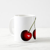 Cerise Café Mug Vos Couleurs (Devant gauche)