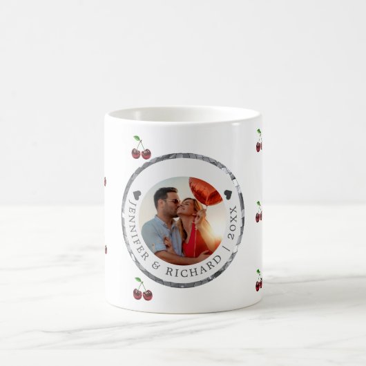 Cerise Codée Valentine's Day Custom Mug (Centre)