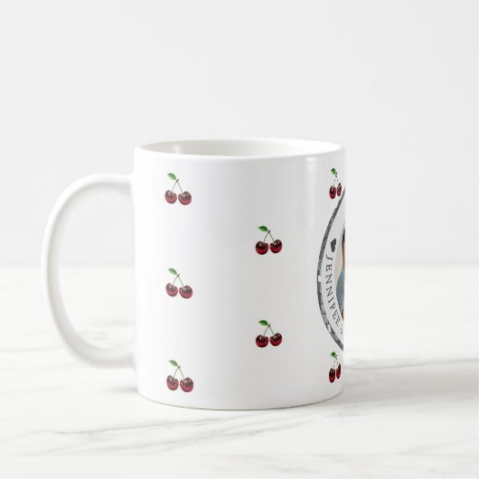 Cerise Codée Valentine's Day Custom Mug (Gauche)