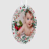 Cerise de Noël pour bébé (devant)