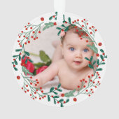 Cerise de Noël pour bébé (dos)