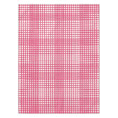 Cerise gingham tafelkleed (Voorkant)