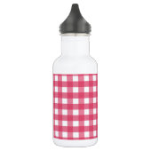 Cerise gingham waterfles  (Links)