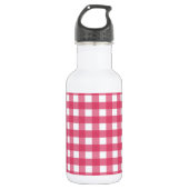 Cerise gingham waterfles  (Voorkant)