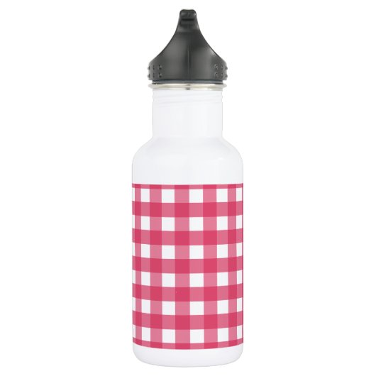 Cerise gingham waterfles  (Rechts)