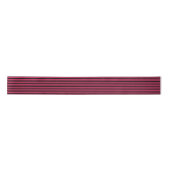 Cerise Pink en Black Stripes Lint (Voorkant)