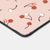 Cerise rose motif mignon tapis de bureau esthétiqu (Coin)
