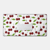 Cerise Rouge, Motif De Cerises, Feuilles, Fruits (Clavier et souris)