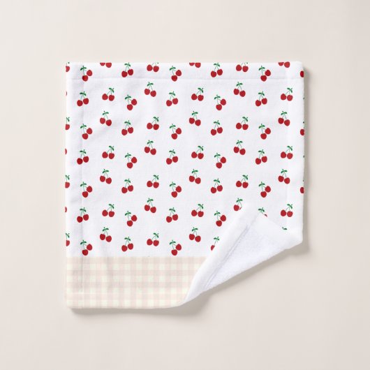Cerises (Gant de toilette)