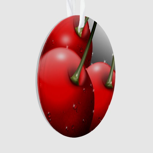 Cerises avec gouttes de ragoût (devant)